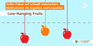 low-hanging fruits / Quick-Wins