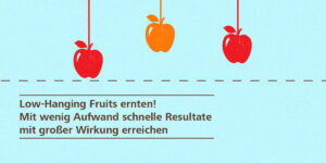 low-hanging fruits / Quick-Wins