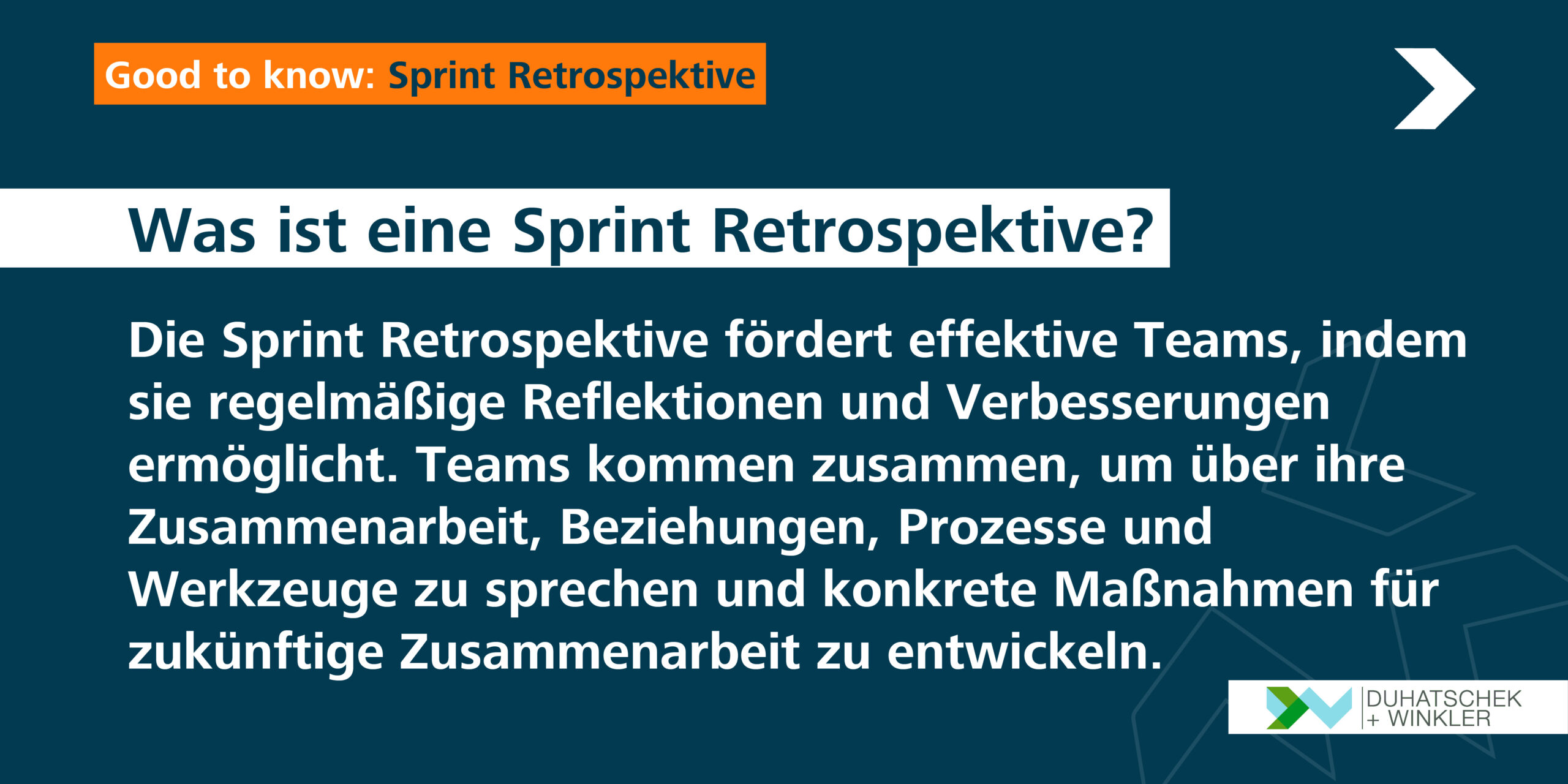 Sprint Retrospektive