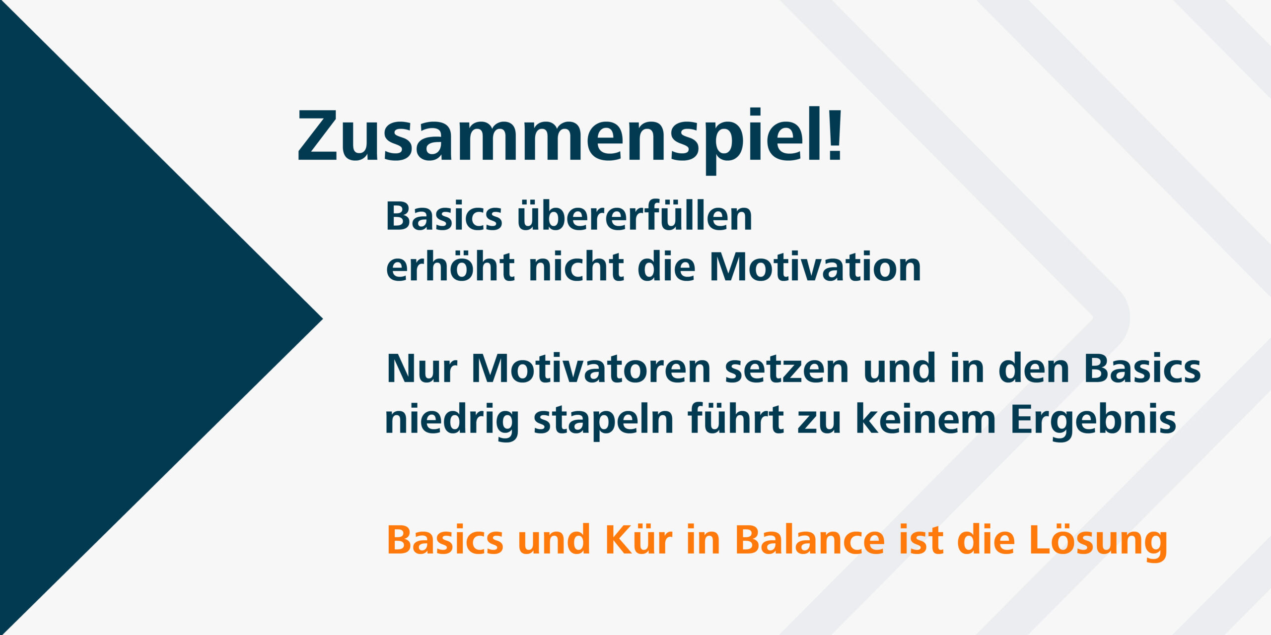 Maßnahmen für Motivation