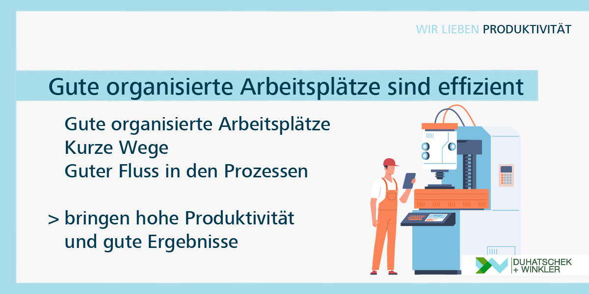 Effizienz am Arbeitsplatz