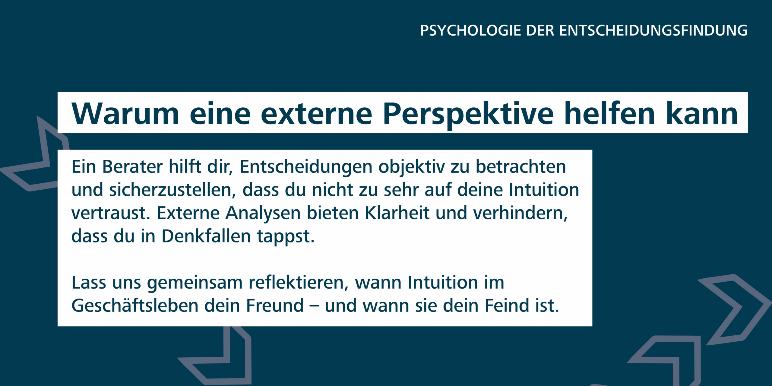 Intuition – Dein Bauchgefühl: Freund oder Feind?